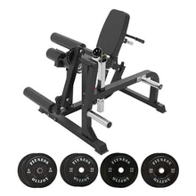 Load image into Gallery viewer, Oli Joy 5360 Leg Extension & Curl Bundle – Lower Body Strength System with 100 kg Olympic Bumper Plates