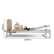 Load image into Gallery viewer, OliJoy Aluminum Full-Track Pilates Reformer | Commercial Precision Aluminum Pilates Reformer