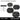 100kg Black Cast Iron Plates Bundle (5/10/15/20)