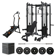 Load image into Gallery viewer, Oli Joy 8019 Ultimate Elite Bundle – All-in-One Smith Machine with 140 kg Stacks & Magnetic Vertical Climber