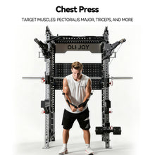 Load image into Gallery viewer, Preorder OLI JOY Commercial Pin-Loaded Smith Machine with Cable Crossover