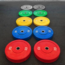Load image into Gallery viewer, 150kg Colour Bumper Plates Bundle (5/10/15/20/25)