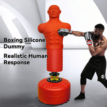 Load image into Gallery viewer, Silicone Skin Free-Standing Human BOB Boxing Punching Dummy Bag – Dummy Bag, Bob Punching Dummy, Heavy Bag and Stand