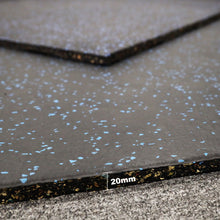 Load image into Gallery viewer, Pre Order 9PCS* 20mm Flooring Mat Soft Rubber Gym Flooring 1Mx 1M Tiles Mat - Oli Joy Sports