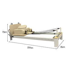 Load image into Gallery viewer, OliJoy StudioPro™ Aluminum Full-Track Pilates Reformer | Commercial LuxeTrack™ Precision Aluminum Pilates Reformer