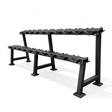 Load image into Gallery viewer, OLI JOY 2-Layer Dumbbell Rack for 10 Pairs Weight Storage