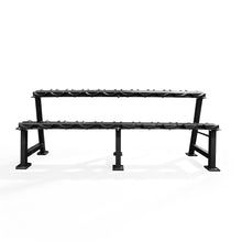 Load image into Gallery viewer, OLI JOY 2-Layer Dumbbell Rack for 10 Pairs Weight Storage