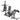Commercial Shoulder, Chest & Squat Press Station Bundle