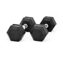 Load image into Gallery viewer, 5kg to 15kg Hex Dumbbell & Storage Rack Bundle (3 pairs - 60kg) - Oli Joy Sports