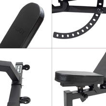 Load image into Gallery viewer, 2.5kg to 20kg Chrome Round Dumbbell & Storage Rack & Bench Bundle (6 pairs - 130kg) - Oli Joy Sports