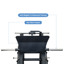 Load image into Gallery viewer, Leg Press Machine Bundle - 100kg Black Bumper Weight Plates
