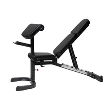 Load image into Gallery viewer, Adjustable Heavy Duty Workout Bench Plus Bicep Curl Attachment & Leg Curl Attachment - Oli Joy Sports