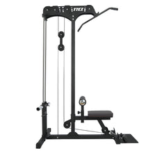 Load image into Gallery viewer, Lat Pull Down Low Row Machine Bundle - 155kg Rubber Weight Plates - Oli Joy Sports
