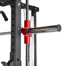 Load image into Gallery viewer, Multifunctional Half Rack Smith Machine Lat Pull Down Chest Press Dip Bar Landmine - Oli Joy Sports