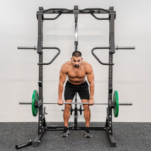 Load image into Gallery viewer, Multifunctional Half Rack Smith Machine Lat Pull Down Chest Press Dip Bar Landmine - Oli Joy Sports