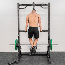 Load image into Gallery viewer, Multifunctional Half Rack Smith Machine Lat Pull Down Chest Press Dip Bar Landmine - Oli Joy Sports