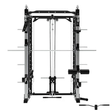 Load image into Gallery viewer, Premium Grade Smith Machine Squat Rack Lat Pull Down Crossover Machine - Oli Joy Sports