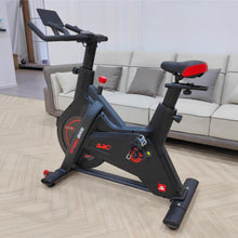 Load image into Gallery viewer, Premium Grade Fully Covered Flywheel Spin Exercise Bike Magnetic Adjustable Resistance System - Oli Joy Sports