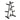 Olympic Weight Plates Storage Tower Weight Plates Storage Rack - Oli Joy Sports