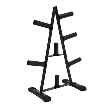 Olympic Weight Plates Storage Tower Weight Plates Storage Rack - Oli Joy Sports