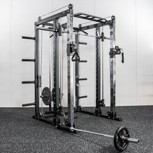 Load image into Gallery viewer, Premium Grade Smith Machine Squat Rack Lat Pull Down Crossover Machine - Oli Joy Sports