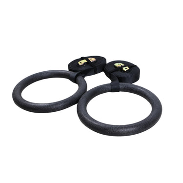 Gymnastic Ring Power Ring With Straps Training Strength (Pair) - Oli Joy Sports