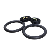 Load image into Gallery viewer, Gymnastic Ring Power Ring With Straps Training Strength (Pair) - Oli Joy Sports