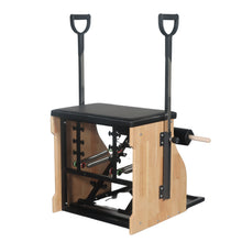 Load image into Gallery viewer, Split-Pedal Stability Pilates Chair Maple Wood - Oli Joy Sports
