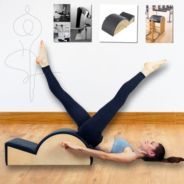 Pilates Spine Corrector Maple Wood - Oli Joy Sports