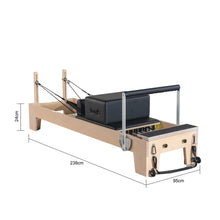 Load image into Gallery viewer, Oak Wood Reformer Core Pilates Machine - Oli Joy Sports