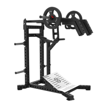 Load image into Gallery viewer, Commercial Hack Squat Machine 150kg Olympic Rubber Bumper Plates Set