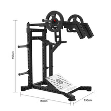 Load image into Gallery viewer, Commercial Hack Squat Machine Standing Hack Squat Machine Plate Loaded - Oli Joy Sports