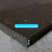 Load image into Gallery viewer, 15mm Flooring Mat Soft Rubber 1Mx 1M Gym Flooring Tiles Mat - Oli Joy Sports