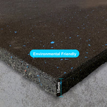 Load image into Gallery viewer, 15mm Flooring Mat Soft Rubber 1Mx 1M Gym Flooring Tiles Mat - Oli Joy Sports