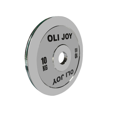Chrome Steel Olympic Weight Plates 5/10/15/20KG - Oli Joy Sports