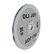Load image into Gallery viewer, Chrome Steel Olympic Weight Plates 5/10/15/20KG - Oli Joy Sports