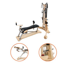 Load image into Gallery viewer, Pilates Gyrotonic Expansion Machine Maple Wood Reformer - Oli Joy Sports