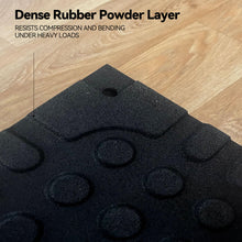 Load image into Gallery viewer, Wood-Grain PVC &Dense SBR tire granules Yoga Fitness 20mm Mat