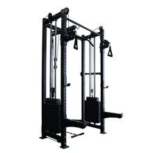 Load image into Gallery viewer, Half-Frame Pin-Loaded Cable Crossover & Lat/Row Machine