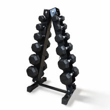 Load image into Gallery viewer, 5kg to 20kg Hex Dumbbell & Storage Rack Bundle (6 pairs - 155kg)
