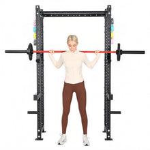 Load image into Gallery viewer, Preorder Oli Joy Half Cage Power Rack with Weight Plate Storage System & Adjustable Bench, 2.0mm Steel Frame
