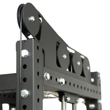 DualMax Power Rack Modular Power Rack System Pin Loaded Cable System - Oli Joy Sports