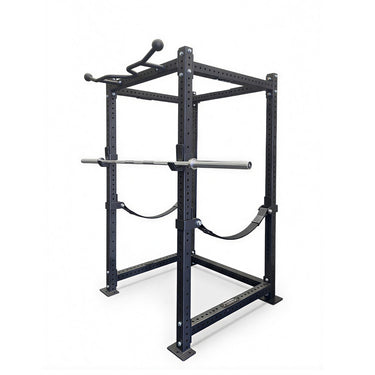 Preorder Oli Joy Full Cage Power Rack with Heavy-Duty Steel Frame with 100 kg Rubber Plates, Barbell & Bench