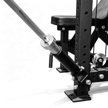 3.0mm Commercial Heavy-Duty Power Rack Landmine Attachment (Ground Cannon) for 18mm accessory pin holes