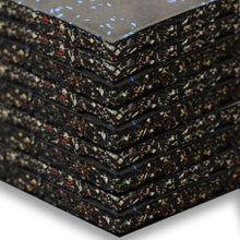 Load image into Gallery viewer, Pre Order 9PCS* 20mm Flooring Mat Soft Rubber Gym Flooring 1Mx 1M Tiles Mat - Oli Joy Sports