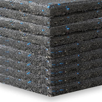 9PCS* 15mm 1Mx 1M Flooring Mat Bundle Soft Rubber Gym Flooring Tiles Mats - Oli Joy Sports