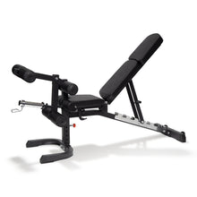 Load image into Gallery viewer, Preorder OLI JOY Adjustable Workout Bench with Leg Curl Attachment
