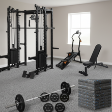 Load image into Gallery viewer, Oli Joy 8019 Ultimate Elite Bundle – All-in-One Smith Machine with 140 kg Stacks & Magnetic Vertical Climber