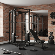 Load image into Gallery viewer, Oli Joy 8019 Supreme Strength Bundle – All-in-One Smith Machine with 140 kg Stacks, 155 kg Plates & Bench