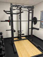 Load image into Gallery viewer, Multifunctional Squat Rack Lat Pull Down Dip Bar Chin Up Bar Landmine - Oli Joy Sports